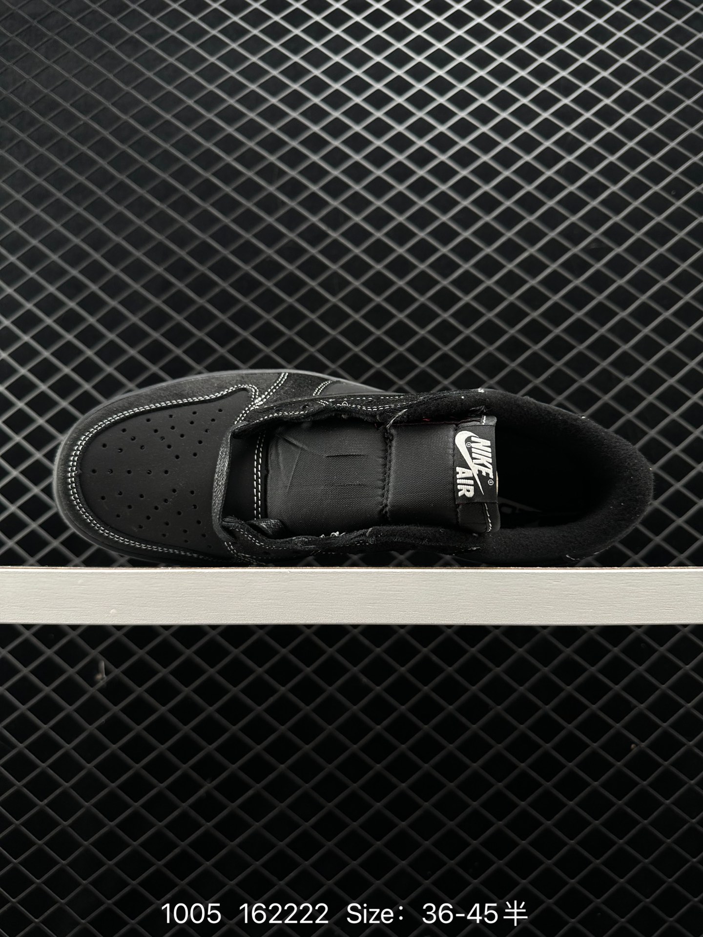 fragment design x Travis Scott x Nike Air Jordan 1 Low OG SP”Black/Green Toe“